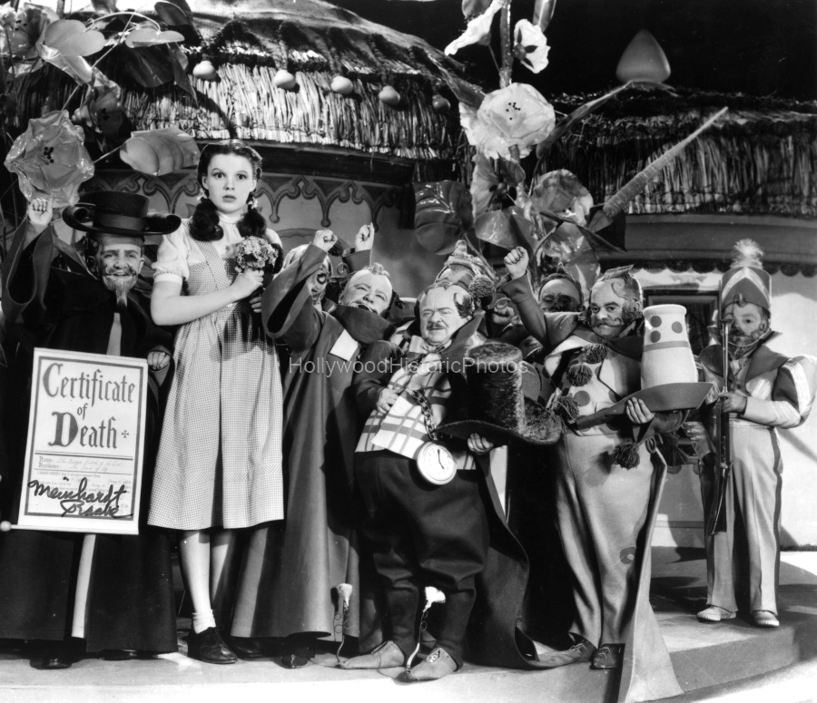 The Wizard of Oz 1939 Dorothy with the Munchkins wm.jpg
